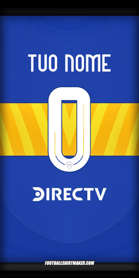 Maglia Boca Juniors 2024/2025 -  tuo nome - 0