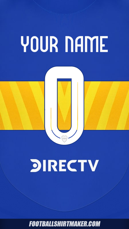 Shirt Boca Juniors 2024/2025 -  your name - 0