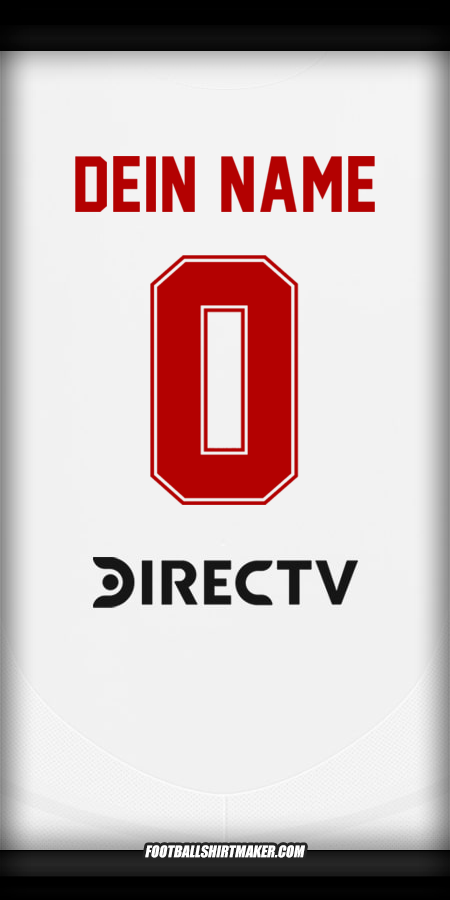 Trikot River Plate 2024/2025 -  dein name - 0