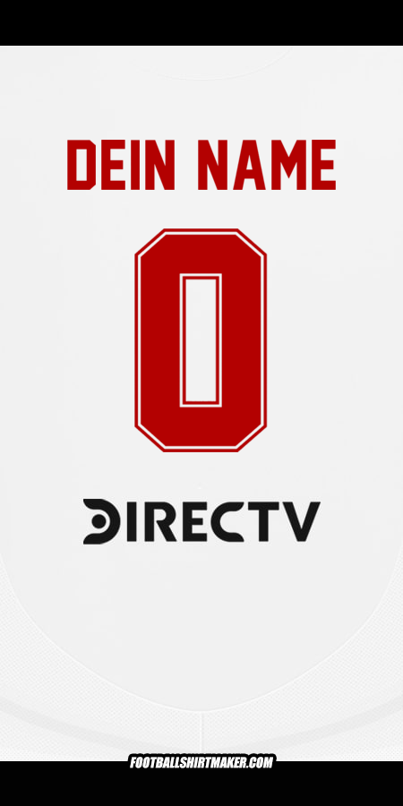 Trikot River Plate 2024/2025 -  dein name - 0