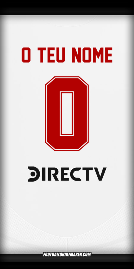 Camisola River Plate 2024/2025 -  o teu nome - 0
