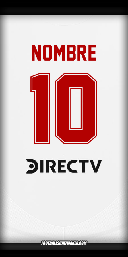 Jersey River Plate 2024/2025 -  nombre - 10