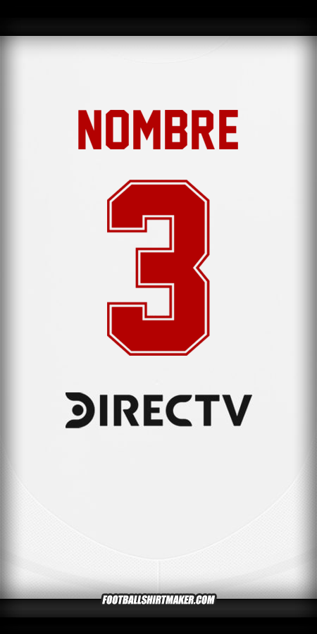 Jersey River Plate 2024/2025 -  nombre - 3