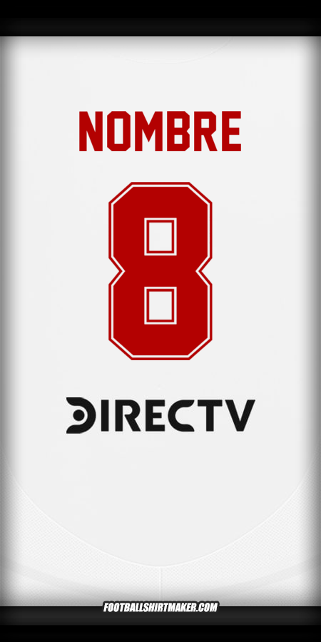 Jersey River Plate 2024/2025 -  nombre - 8
