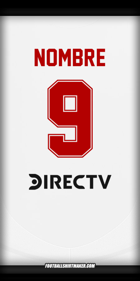 Jersey River Plate 2024/2025 -  nombre - 9