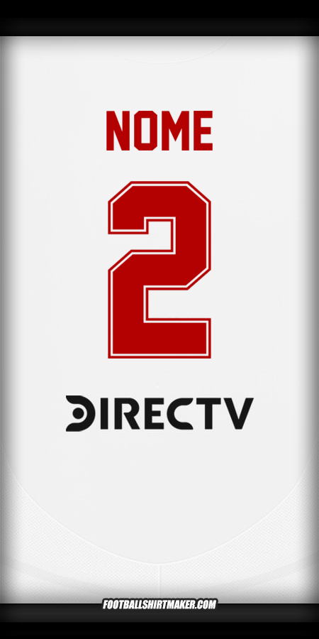 Camisola River Plate 2024/2025 -  nome - 2
