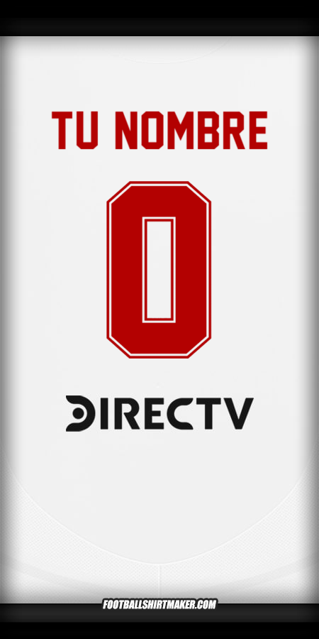 Camiseta River Plate 2024/2025 -  tu nombre - 0