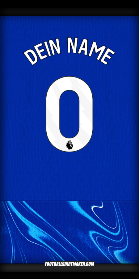 Trikot Chelsea 2024/2025 -  dein name - 0