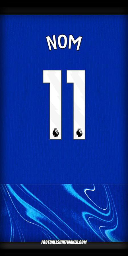 Maillot Chelsea 2024/2025 -  nom - 11