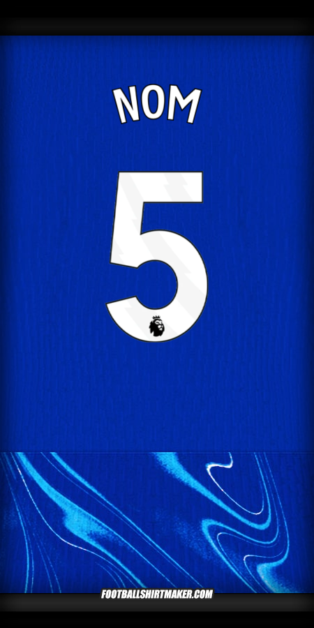 Maillot Chelsea 2024/2025 -  nom - 5