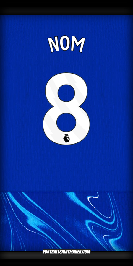 Maillot Chelsea 2024/2025 -  nom - 8