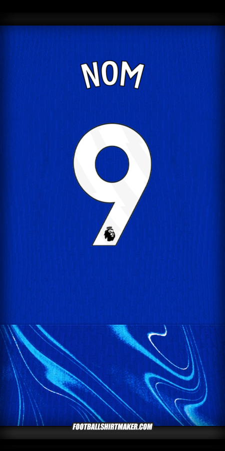 Maillot Chelsea 2024/2025 -  nom - 9