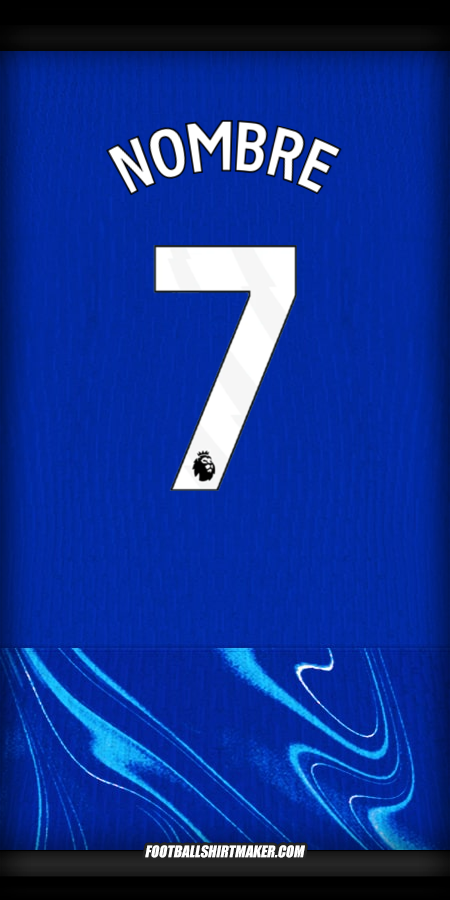 Jersey Chelsea 2024/2025 -  nombre - 7