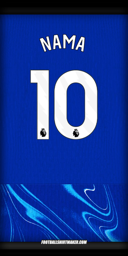 Jersey Chelsea 2024/2025 -  nama - 10