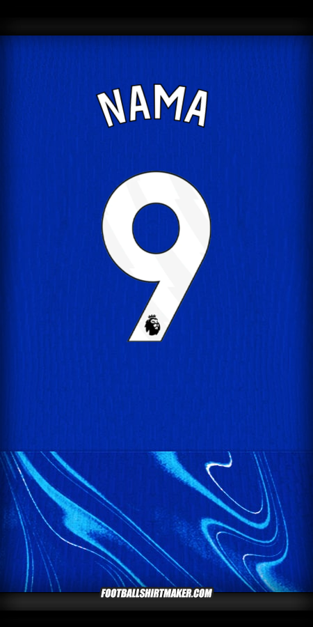 Jersey Chelsea 2024/2025 -  nama - 9