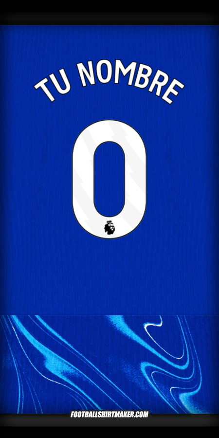 Jersey Chelsea 2024/2025 -  tu nombre - 0