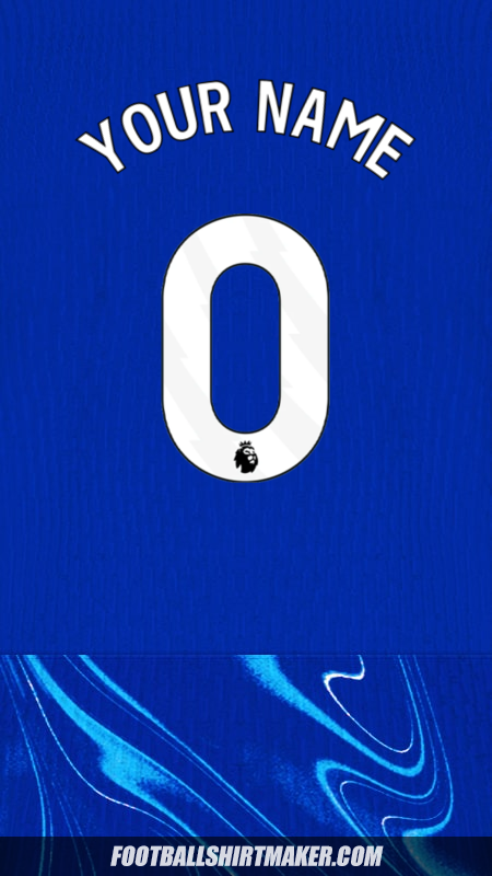 Shirt Chelsea 2024/2025 -  your name - 0