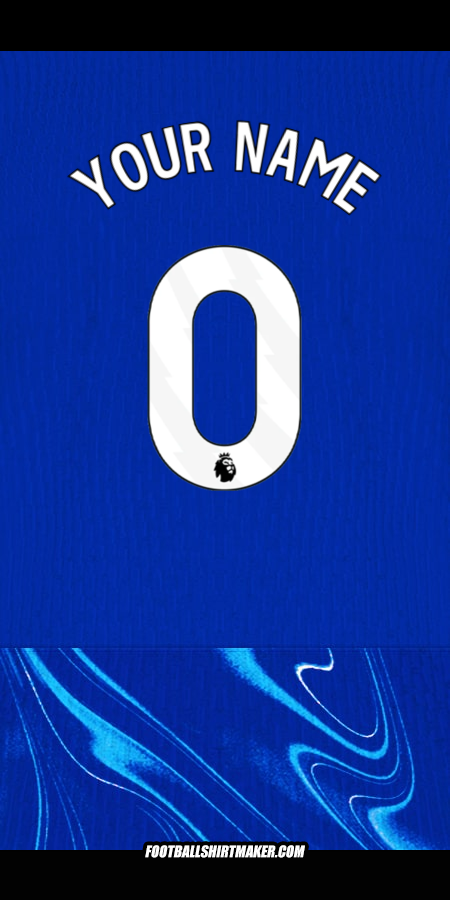 Jersey Chelsea 2024/2025 -  your name - 0