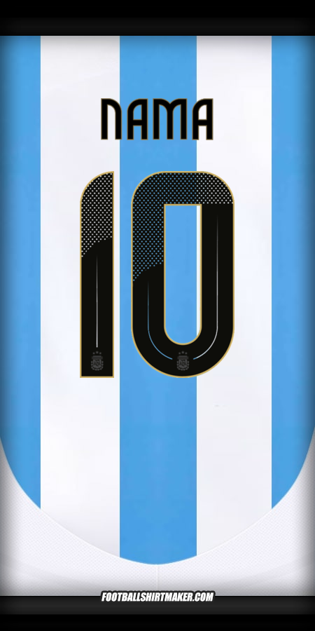 Jersey Argentina 2024 -  nama - 10