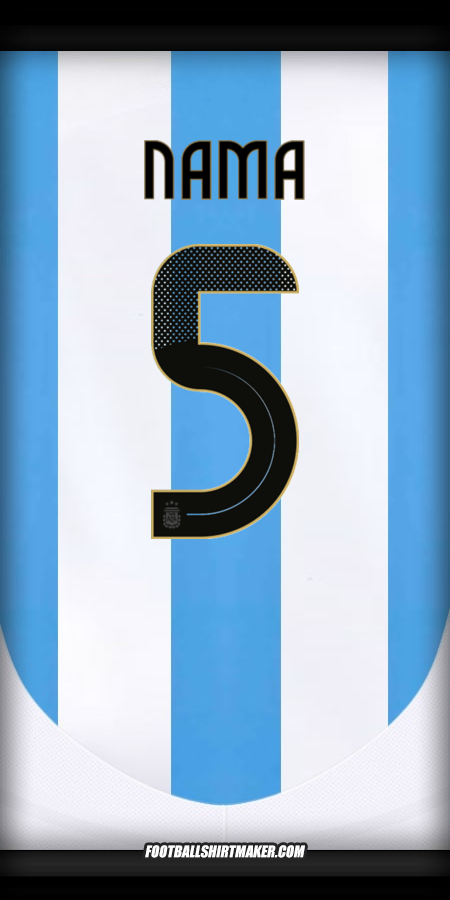 Jersey Argentina 2024 -  nama - 5