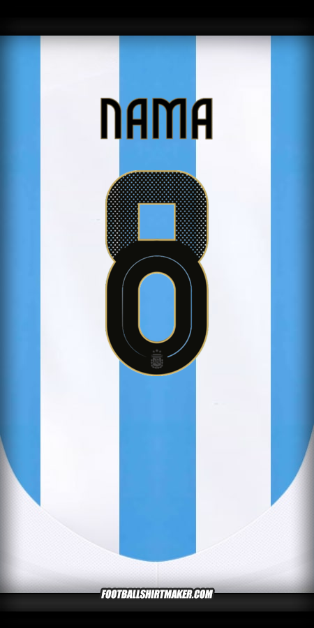Jersey Argentina 2024 -  nama - 8