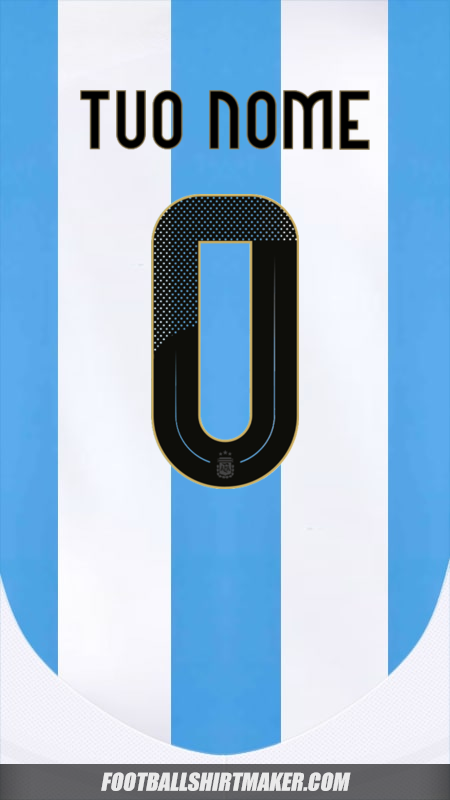 Maglia Argentina 2024 -  tuo nome - 0