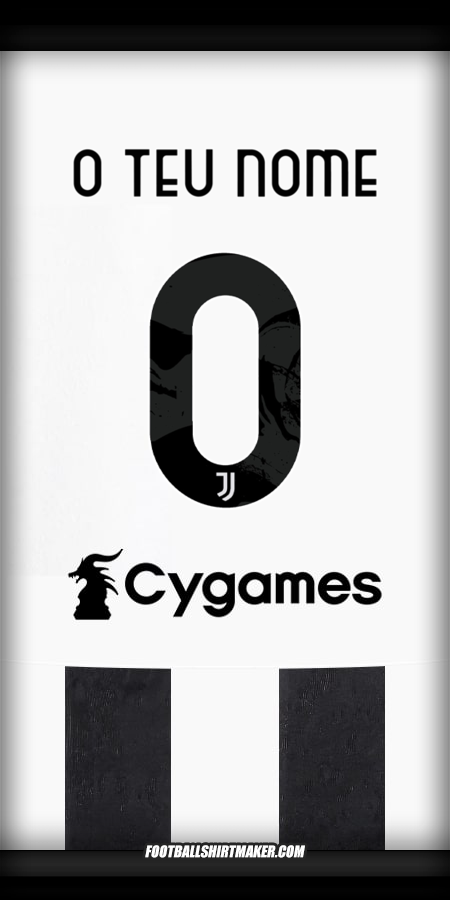 Camisola Juventus FC 2024/2025 -  o teu nome - 0