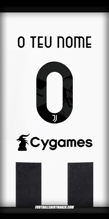 Camisola Juventus FC 2024/2025 -  o teu nome - 0