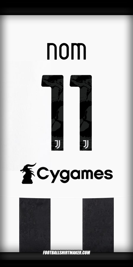 Maillot Juventus FC 2024/2025 -  nom - 11