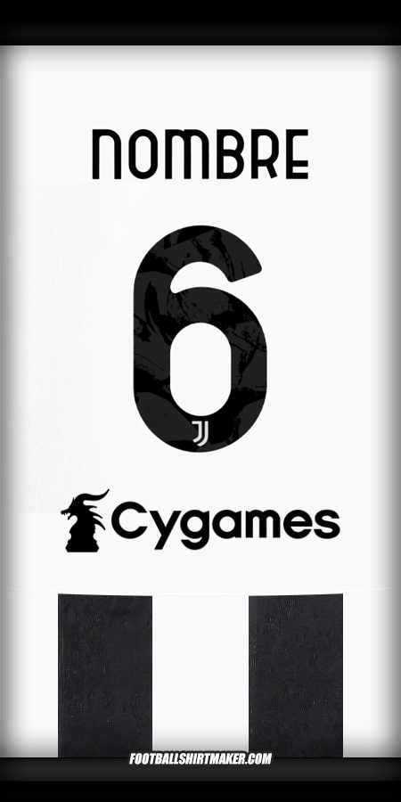 Jersey Juventus FC 2024/2025 -  nombre - 6