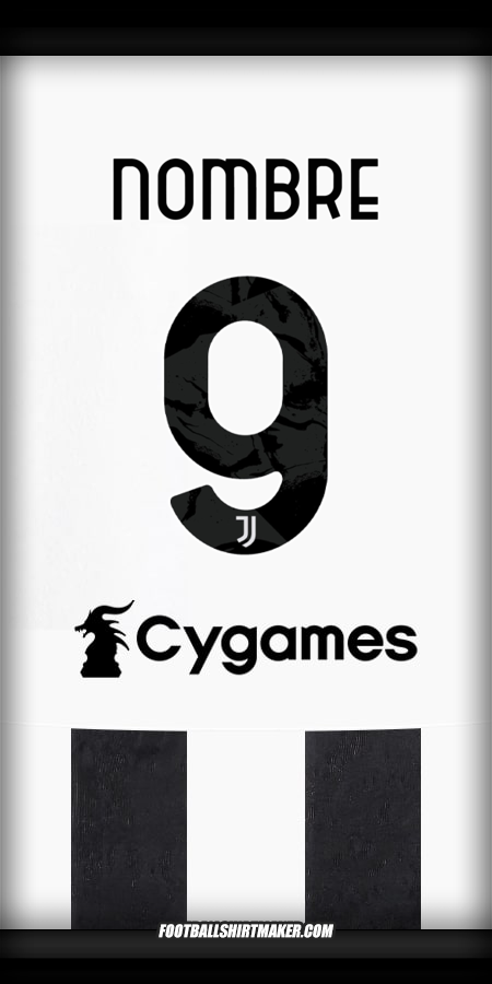 Camiseta Juventus FC 2024/2025 -  nombre - 9