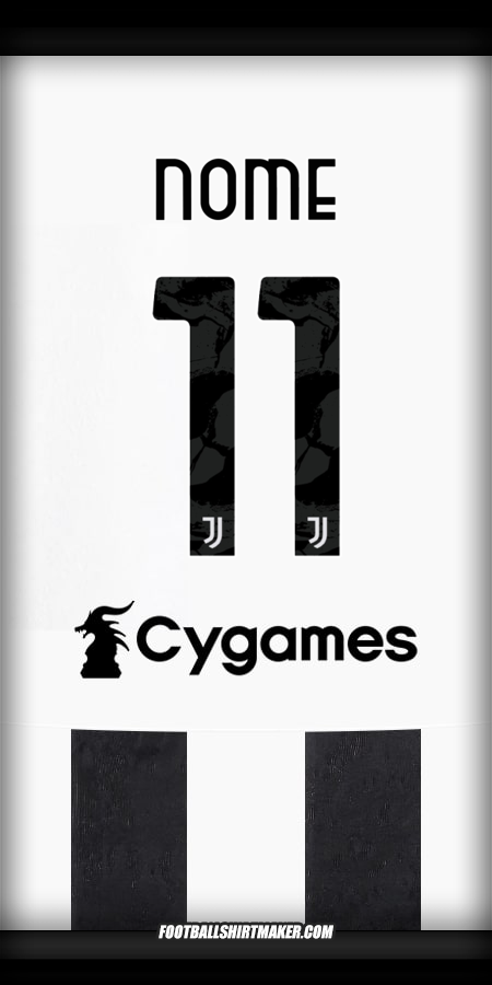 Camisa Juventus FC 2024/2025 -  nome - 11