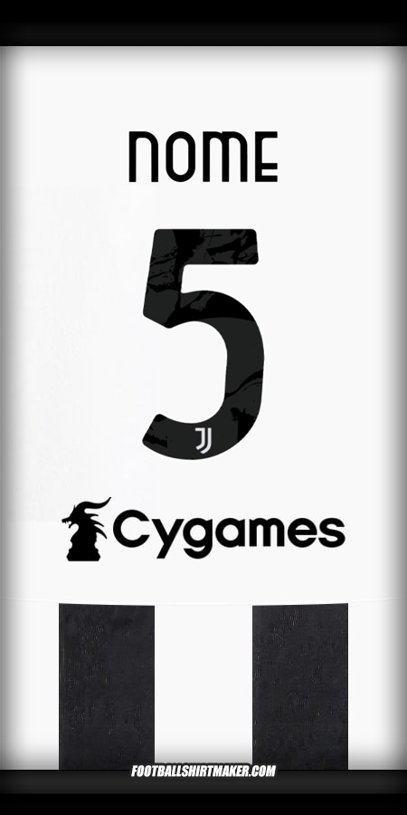Camisola Juventus FC 2024/2025 -  nome - 5