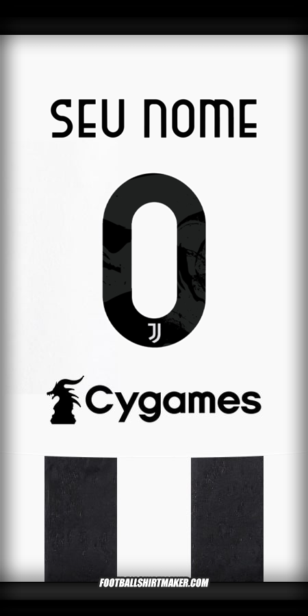 Camisa Juventus FC 2024/2025 -  seu nome - 0