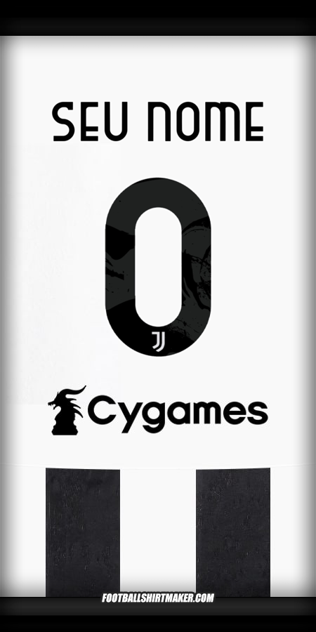 Camisa Juventus FC 2024/2025 -  seu nome - 0