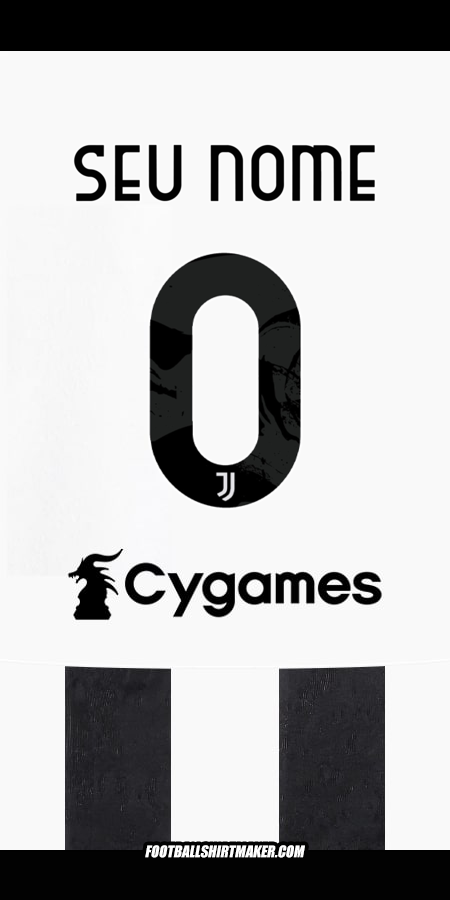 Camisa Juventus FC 2024/2025 -  seu nome - 0