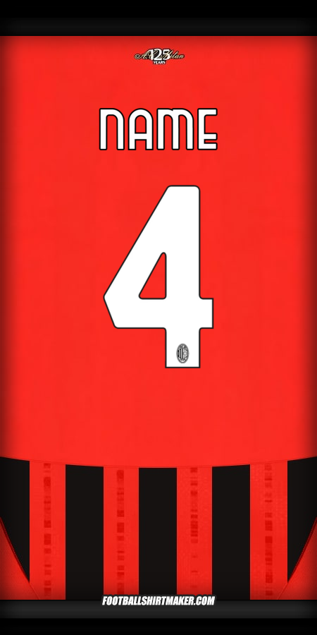 Trikot AC Milan 2024/2025 -  name - 4