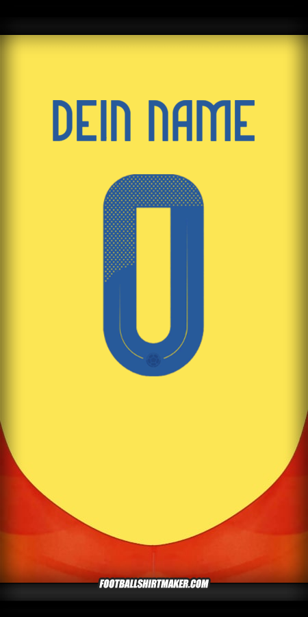 Trikot Kolumbien 2024 -  dein name - 0