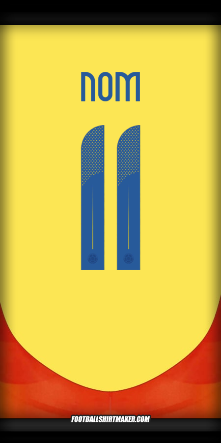 Maillot Colombie 2024 -  nom - 11