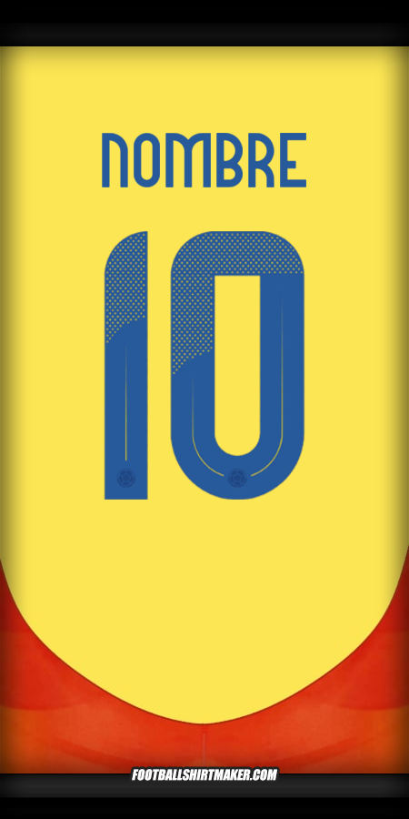 Jersey Colombia 2024 -  nombre - 10