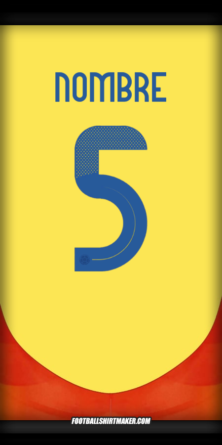 Jersey Colombia 2024 -  nombre - 5
