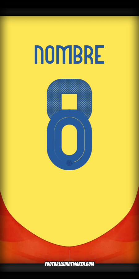 Jersey Colombia 2024 -  nombre - 8