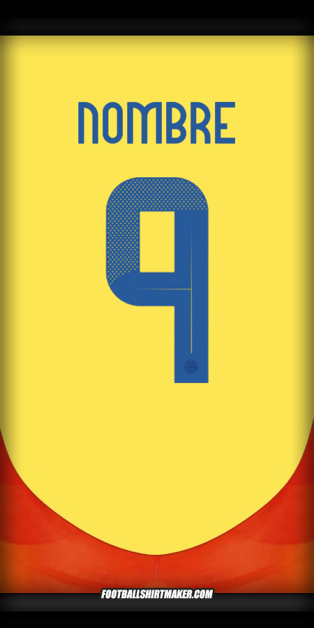 Jersey Colombia 2024 -  nombre - 9