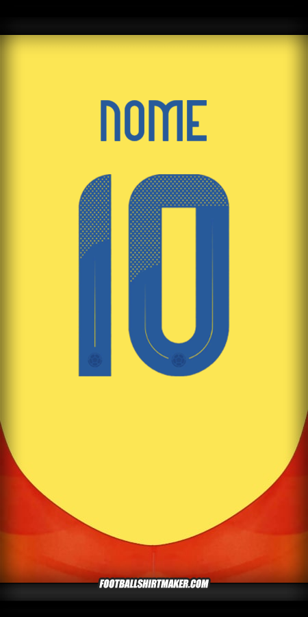 Maglia Colombia 2024 -  nome - 10