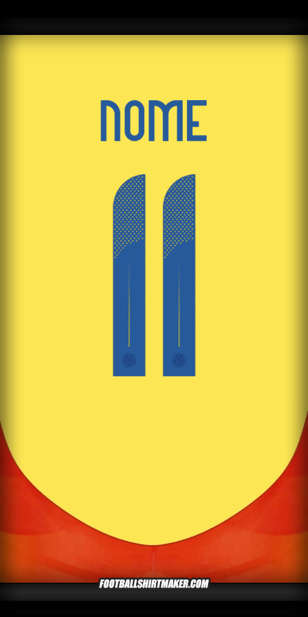 Camisola Colômbia 2024 -  nome - 11