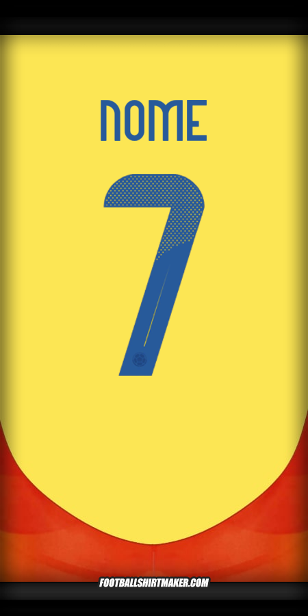 Camisa Colômbia 2024 -  nome - 7
