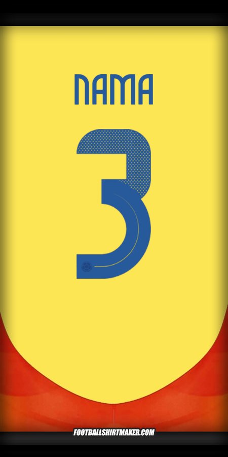 Jersey Kolombia 2024 -  nama - 3