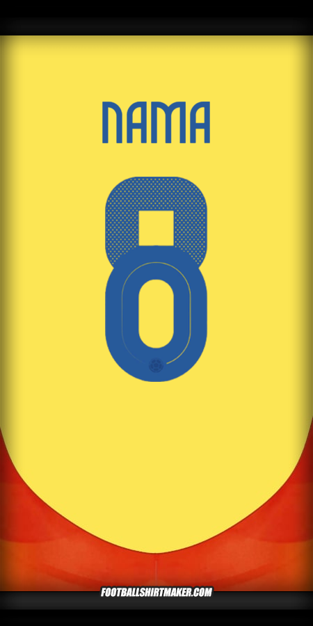 Jersey Kolombia 2024 -  nama - 8