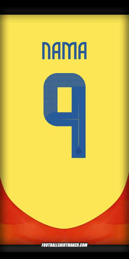 Jersey Kolombia 2024 -  nama - 9
