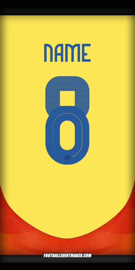 Shirt Colombia 2024 -  name - 8